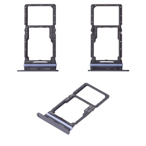 SIM Card Holder compatible with Samsung A165 Galaxy A16, A166 Galaxy A16 5G, dark blue, midnight Blue, dual SIM 