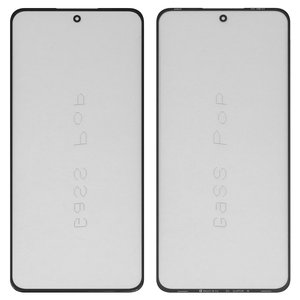 Housing Glass G+OCA PRO compatible with OnePlus 10R 150W , 10R 80W  , 10T, Ace Pro, with OCA film, black 