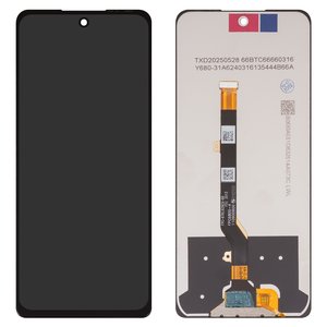 LCD compatible with Tecno Spark 20 Pro KJ6 ; Infinix Hot 40 X6836 , Hot 40 Pro X6837 , black, without frame, High Copy, FPC6805 