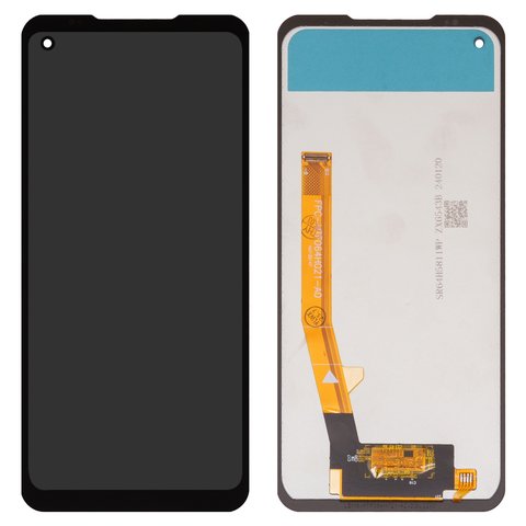 LCD compatible with Doogee S97, S97 Pro, black, without frame, High Copy, FPC HTF064H021 