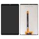 LCD compatible with Blackview Tab 60, (black, without frame, Original (PRC), long train)