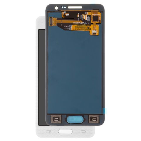 Pantalla LCD puede usarse con Samsung A300 Galaxy A3, blanco, sin ajuste de brillo, sin marco, Copy, TFT 