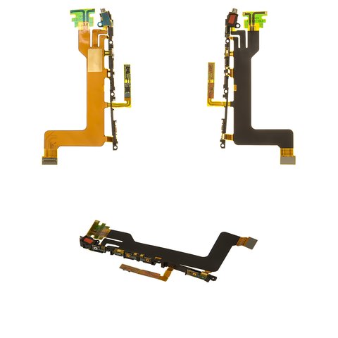 Cable flex puede usarse con Sony F8332 Xperia XZ, G8231 Xperia XZs, G8232 Xperia XZs Dual, del botón de encendido, de botones laterales, con componentes
