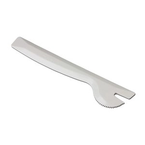 Herramienta para tapicería con punta de horquilla plana con borde filoso poliuretano, 195×36 mm 