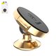 Sujetador para coche Baseus, dorado, magnético, base pegante, #SUER-B0V