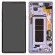 Pantalla LCD puede usarse con Samsung N960 Galaxy Note 9, morado, con marco, Original, empaque industrial, lavender Purple, original glass, #GH97-22269E