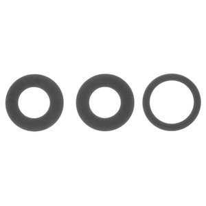 Vidrio de cámara puede usarse con iPhone 11 Pro, iPhone 11 Pro Max, sin marco, juego de 3 uds.