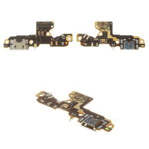 Cable flex puede usarse con Xiaomi Redmi 7, del conector de carga, con micrófono, con componentes, Original PRC , placa del cargador, M1810F6LG, M1810F6LH, M1810F6LI