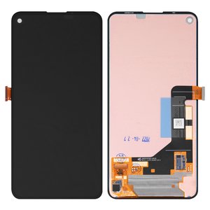 Pantalla LCD puede usarse con Google Pixel 5a 5G, negro, sin marco, original vidrio reemplazado 