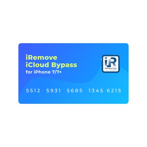 iRemove iCloud Bypass para iPhone 7 7P [WITH SIGNAL]