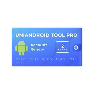 Prórroga de vigencia de cuenta UniAndroid Tool Pro por 2 años