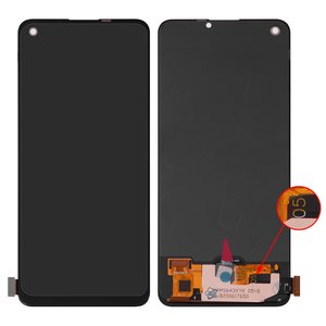 Pantalla LCD puede usarse con Oppo A74, A94 4G, A94 5G, A95 4G, F19, F19 Pro, F19 Pro Plus 5G, Reno5 Lite, Reno5 Z, negro, sin marco, High Copy, OLED  CHP2219, CPH2203, CHP2365, CPH2365, CPH2205, CHP2219, CPH2219, CPH2285, AMS643XY05, VER.05