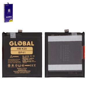 Batería Mechanic BP41 puede usarse con Xiaomi Mi 9T, Redmi K20, Li Polymer, 3.85 V, 3900 mAh