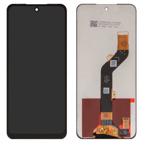 Pantalla LCD puede usarse con Infinix Hot 30 Play NFC, negro, sin marco, original vidrio reemplazado , 1540432341, X6835B, X6835