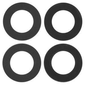 Vidrio de cámara puede usarse con iPhone 15, iPhone 15 Plus, negro, sin marco, juego de 2 uds., Original PRC 