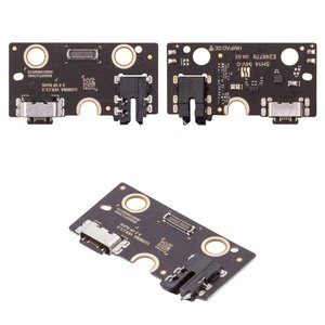 Cable flex puede usarse con Xiaomi Redmi Pad SE 11", del conector de carga, con componentes, Original PRC , placa del cargador, 23073RPBFG