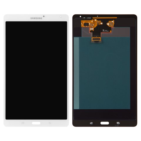 Дисплей для Samsung T700 Galaxy Tab S 8.4, белый, версия Wi Fi , без рамки