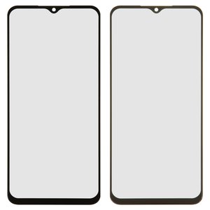 Скло корпуса для Samsung A235 Galaxy A23, чорне