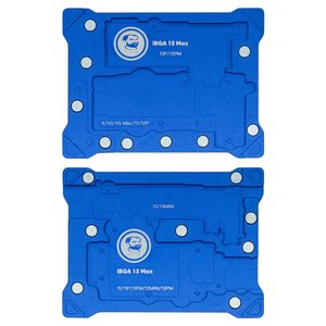 Набор для BGA реболлинга Mechanic iBGA 13 Max, для ремонта материнских плат, 14 in 1