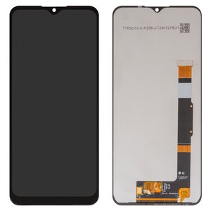 Дисплей для TCL 305, 305i, 30E, 30SE, черный, без рамки, High Copy, LM5C3695F0 A1, FPC6515 3