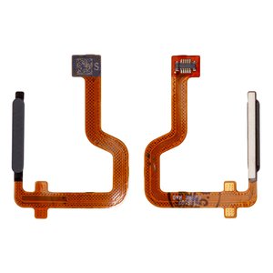 Шлейф для Motorola Moto G14 PAYF0010IN, Moto G24 Power, синий, со сканером отпечатков пальцев Touch ID 