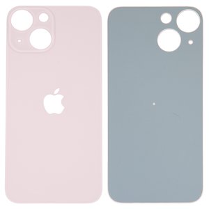Задняя панель корпуса для iPhone 13 mini, розовая, не нужно снимать стекло камеры, big hole