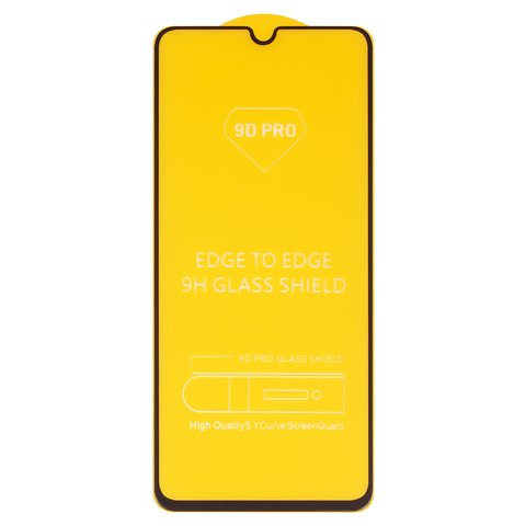 Захисне скло для Samsung A125F Galaxy A12, A135 Galaxy A13, M135 Galaxy M13, сумісне з чохлом, Full Glue, без упаковки , чорний