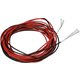 Провод в силиконовой изоляции 30AWG, 0,05 мм², 1 м, красный